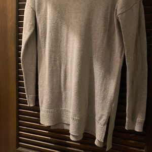 Fashionable Neutral Tunic Sweater